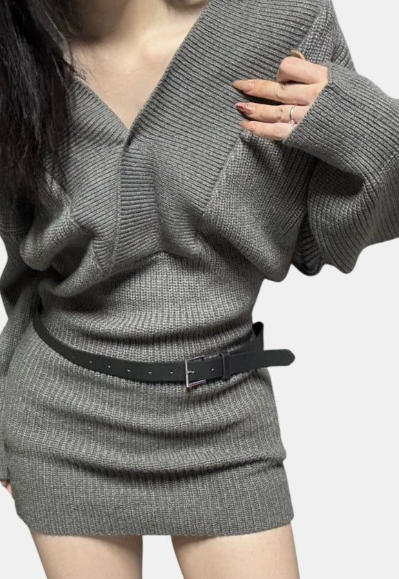 Coco Knit Belt One Piece