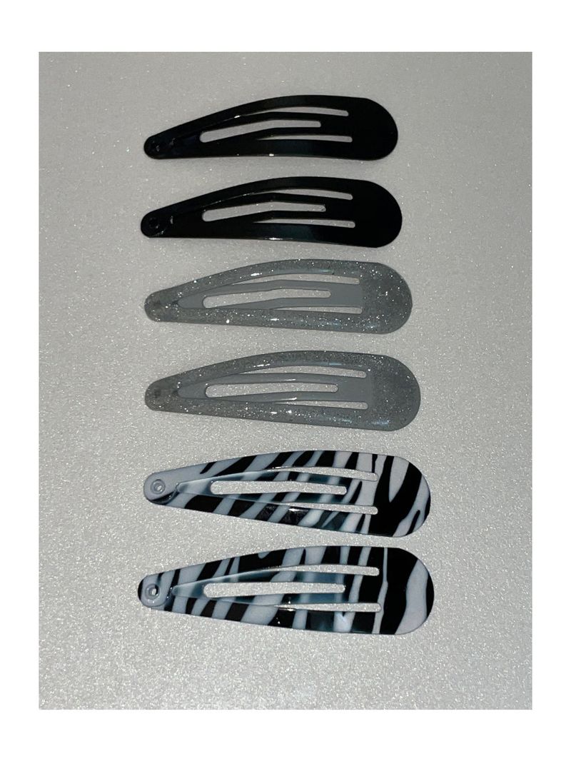 Y2K Zebra 3 Hairpin