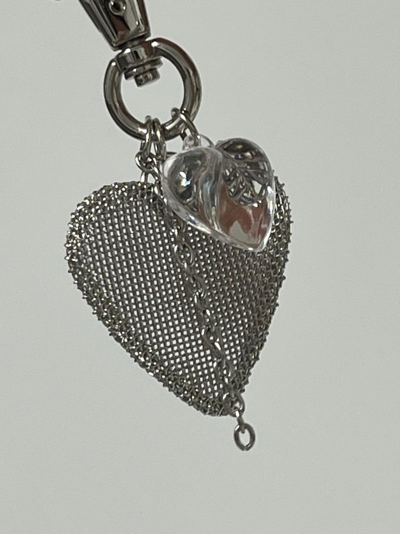 MADE silver net Keyring