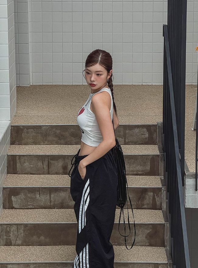 Curve Track Bridge Nylon Pants