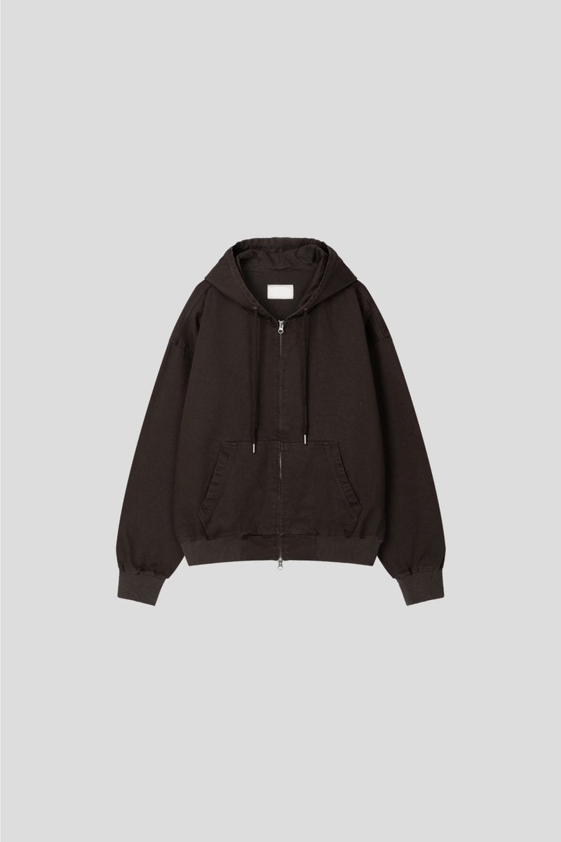 Oxford heavy hooded jacket