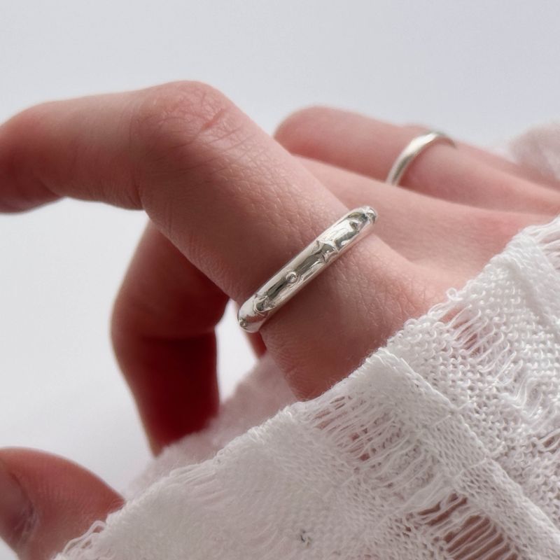 Silver 925 Star mini ring