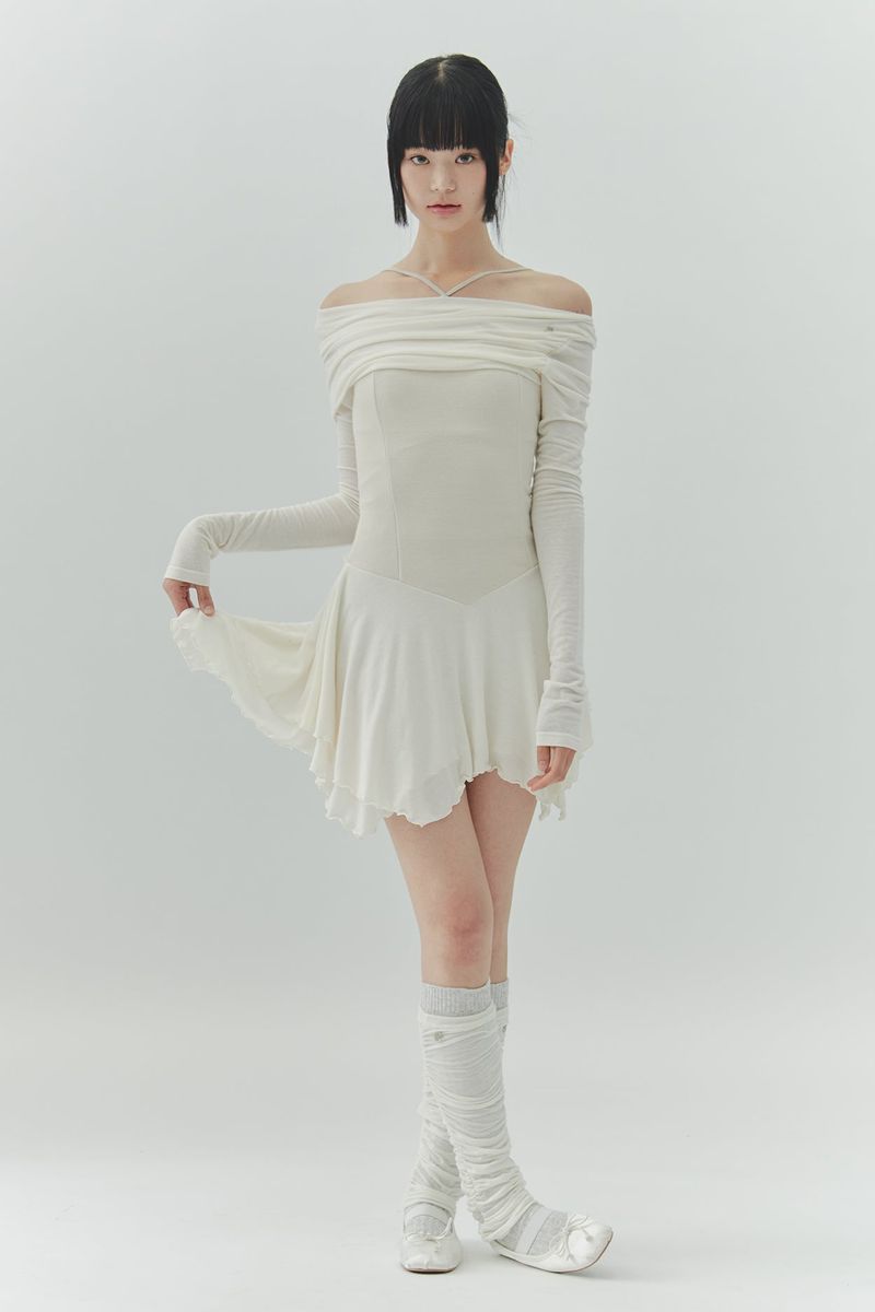 PAIN OR PLEASURE（ペインオアプレジャー）の「ROSIE NYMPH DRESS cream（Dresses）」