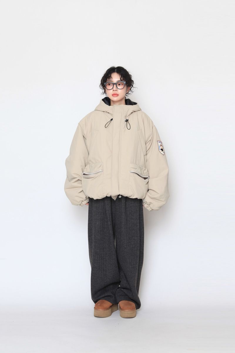 Mountain Patch Hooded Padding