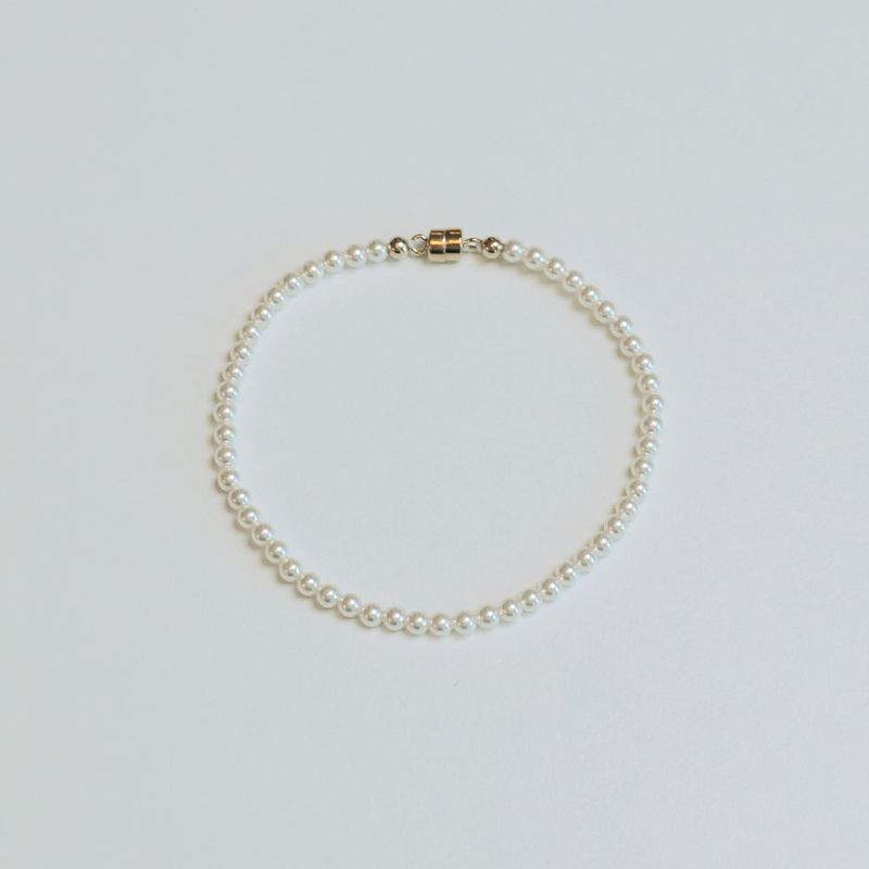 3mm pearl bracelet (M size)