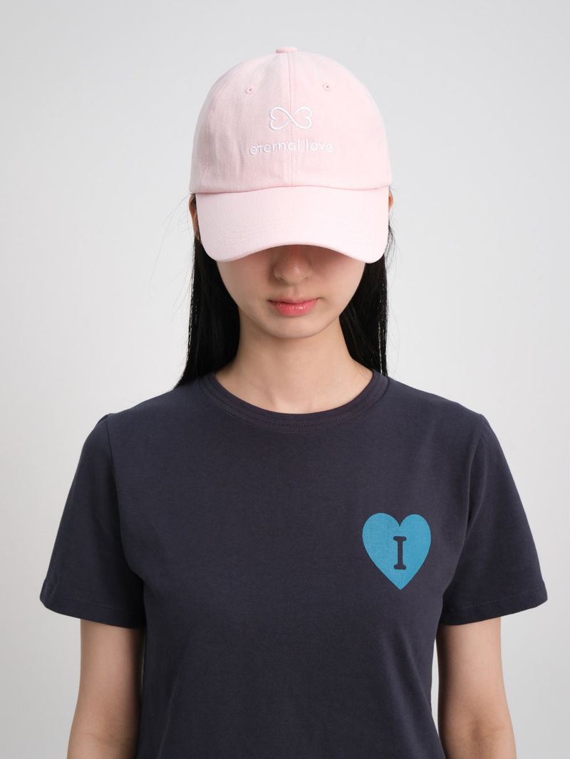 Eternal Love ball cap - Light pink