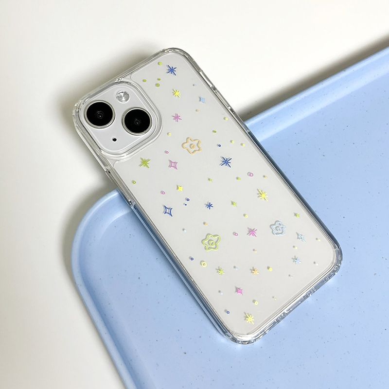 Colorful Twinkle Gel Hard Case