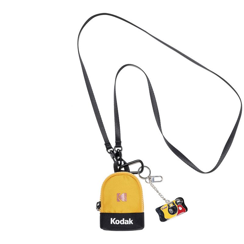 KODAK(コダック)の「FUNSAVER KEY RING POUCH BAG【YELLOW】(Bags)」