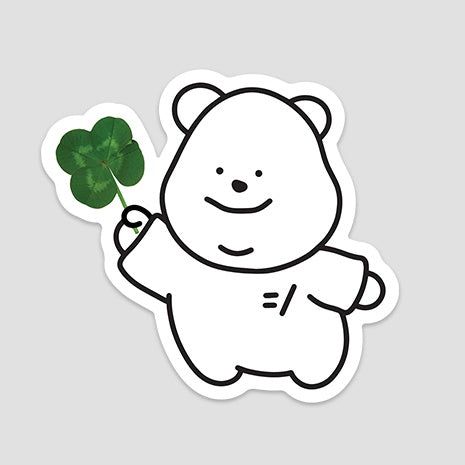TUTEOGI Good Luck (removable Sticker) (5piece)
