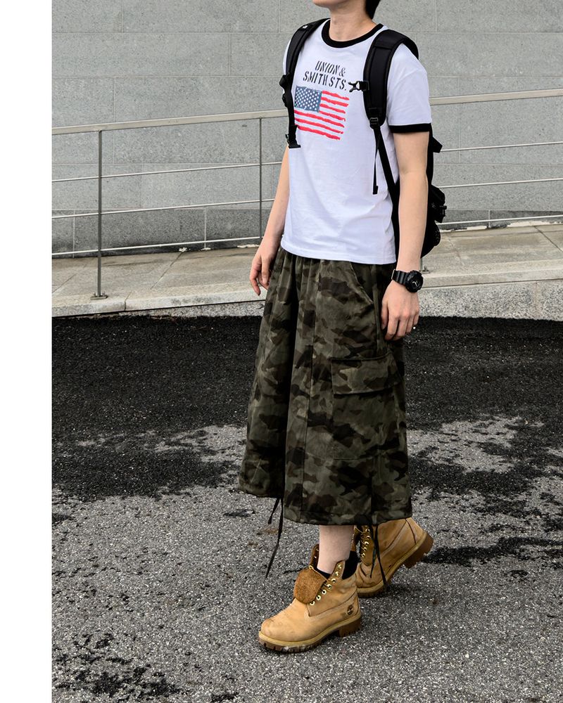 Loue American Flag Ringer Muscle Tee