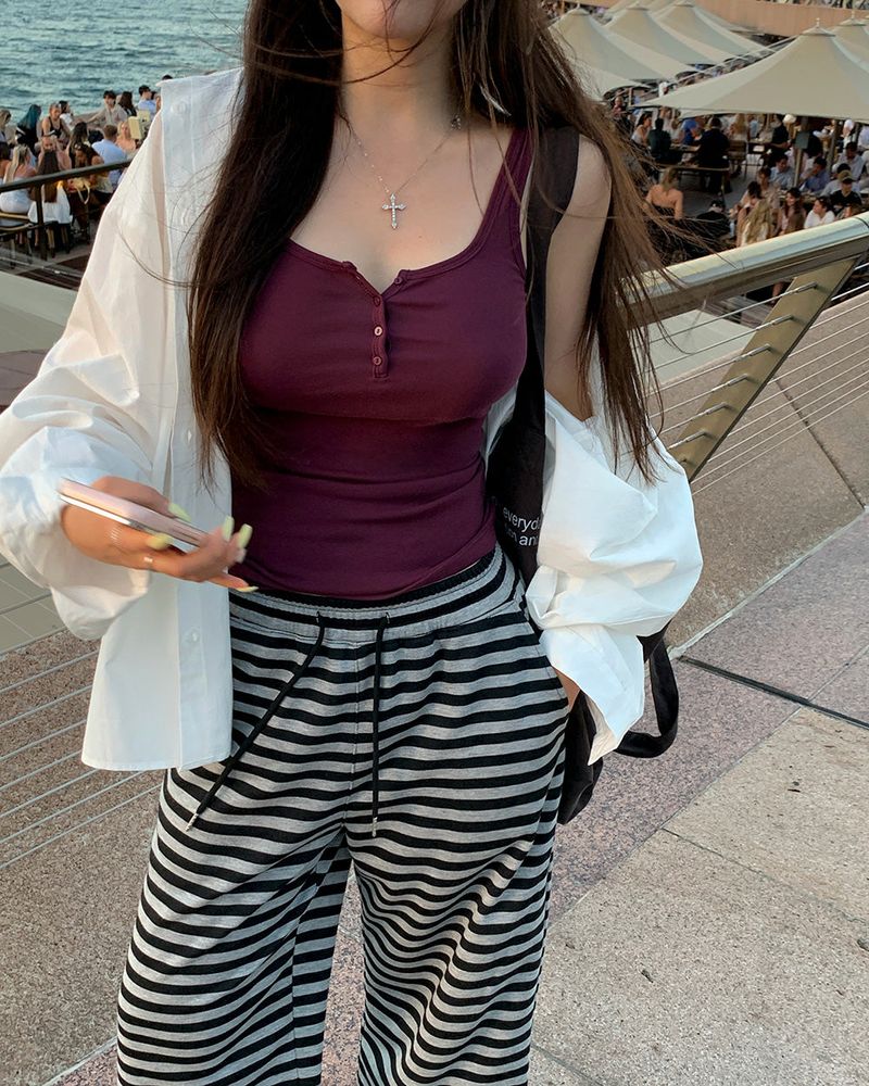 [ORIGINAL] Porter Stripe Training Two-Way Pants