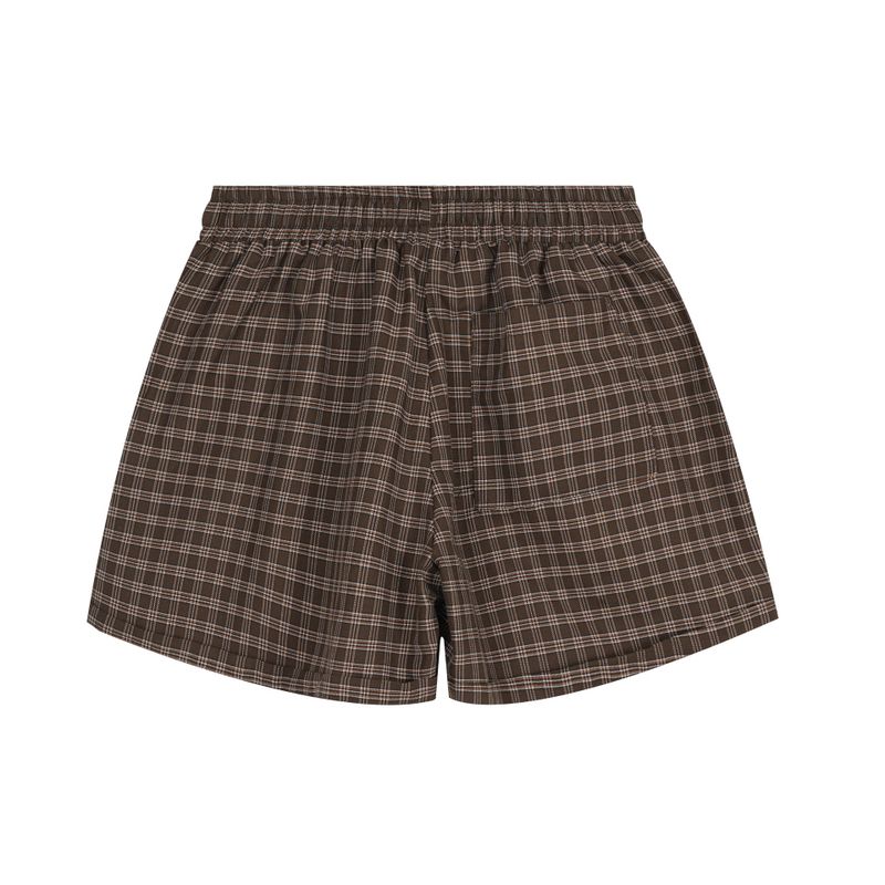 Noah Classic Check Shorts