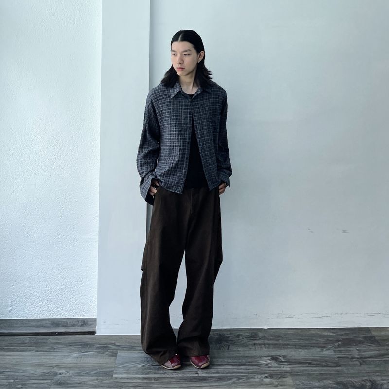 Muted Plaid Shirt