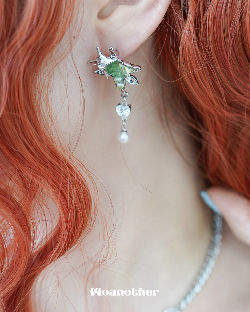 [925 Silver Post]JULIE EARRING