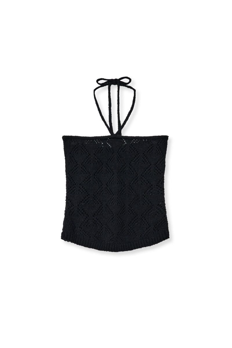 knit top (black)