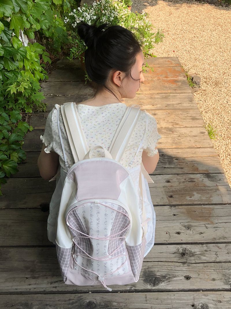 Cottage backpack_lavender