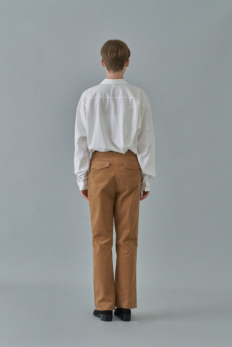 Oxford logo shirt_ivory