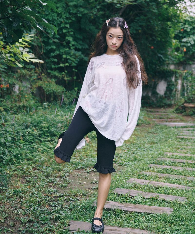 FOREST GIRL COLLAGE LONG SLEEVE