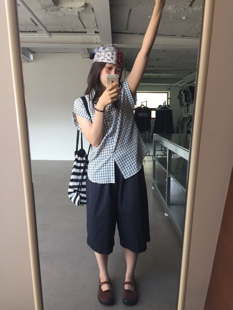 Knit String Backpack (2color)