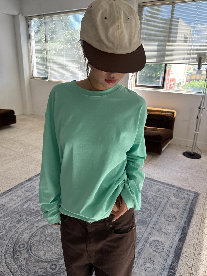 macaron long sleeveless T