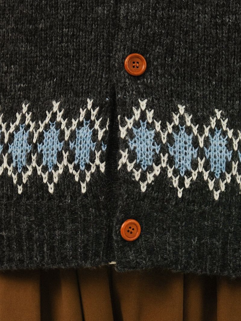 ISLAND Round Cardigan
