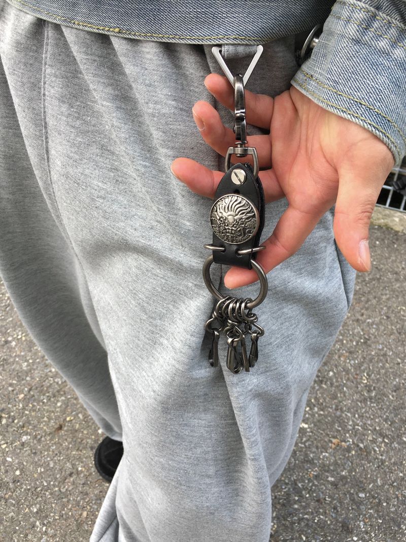 Nod Keyring Pintuck Wide Sweatpants 5C