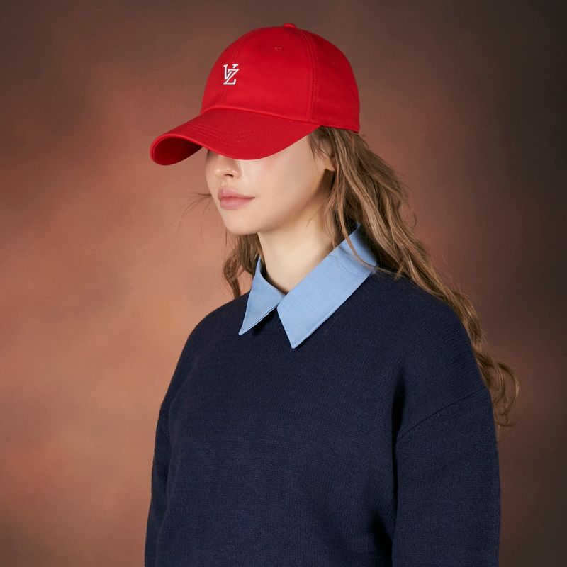 Monogram soft over fit ball cap