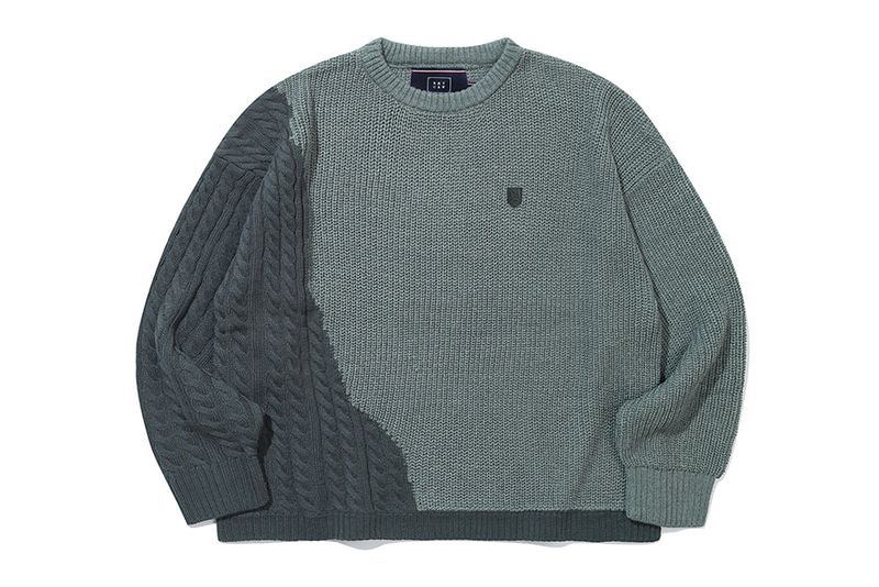 DESTROYED CABLE MIX KNIT