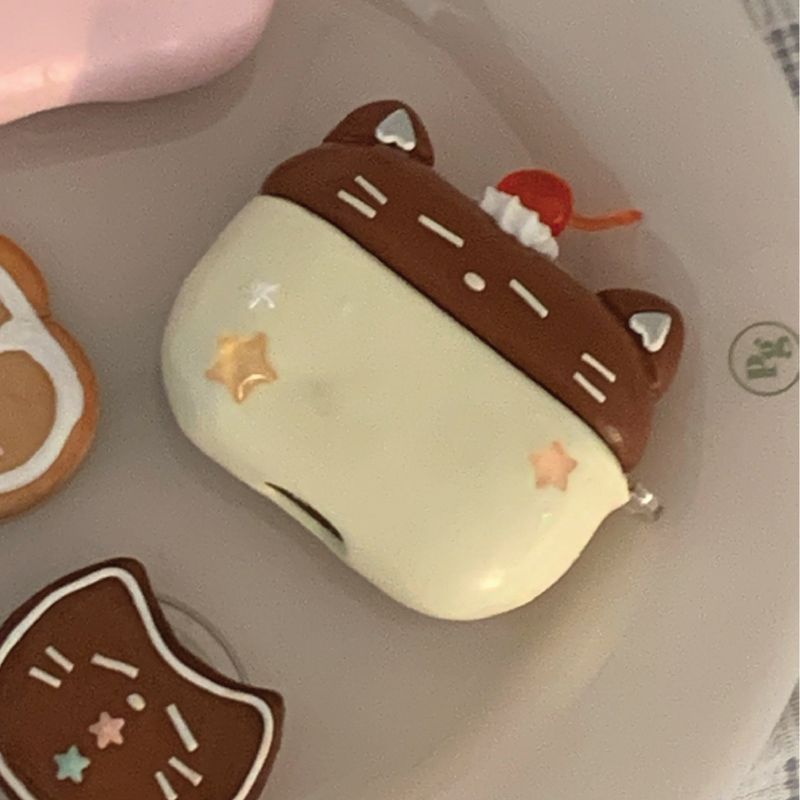 【MADE】 Pudding Cat AirPods Case