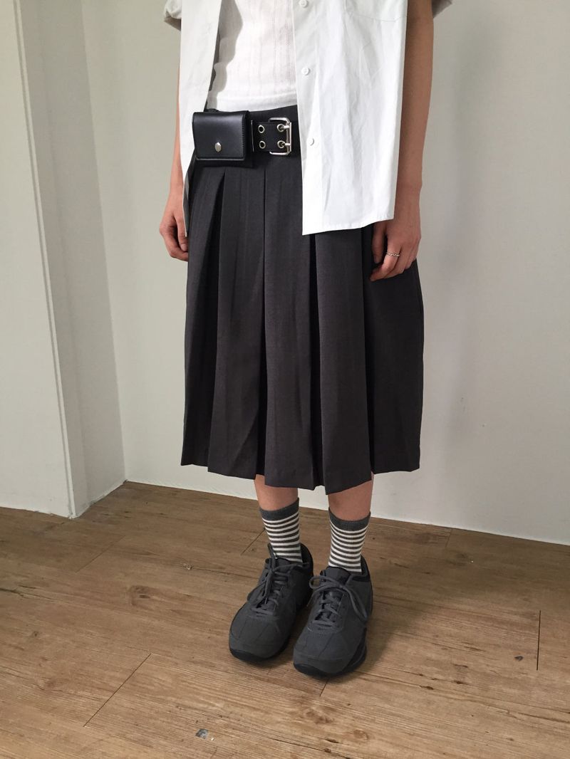Studded Wallet Belt