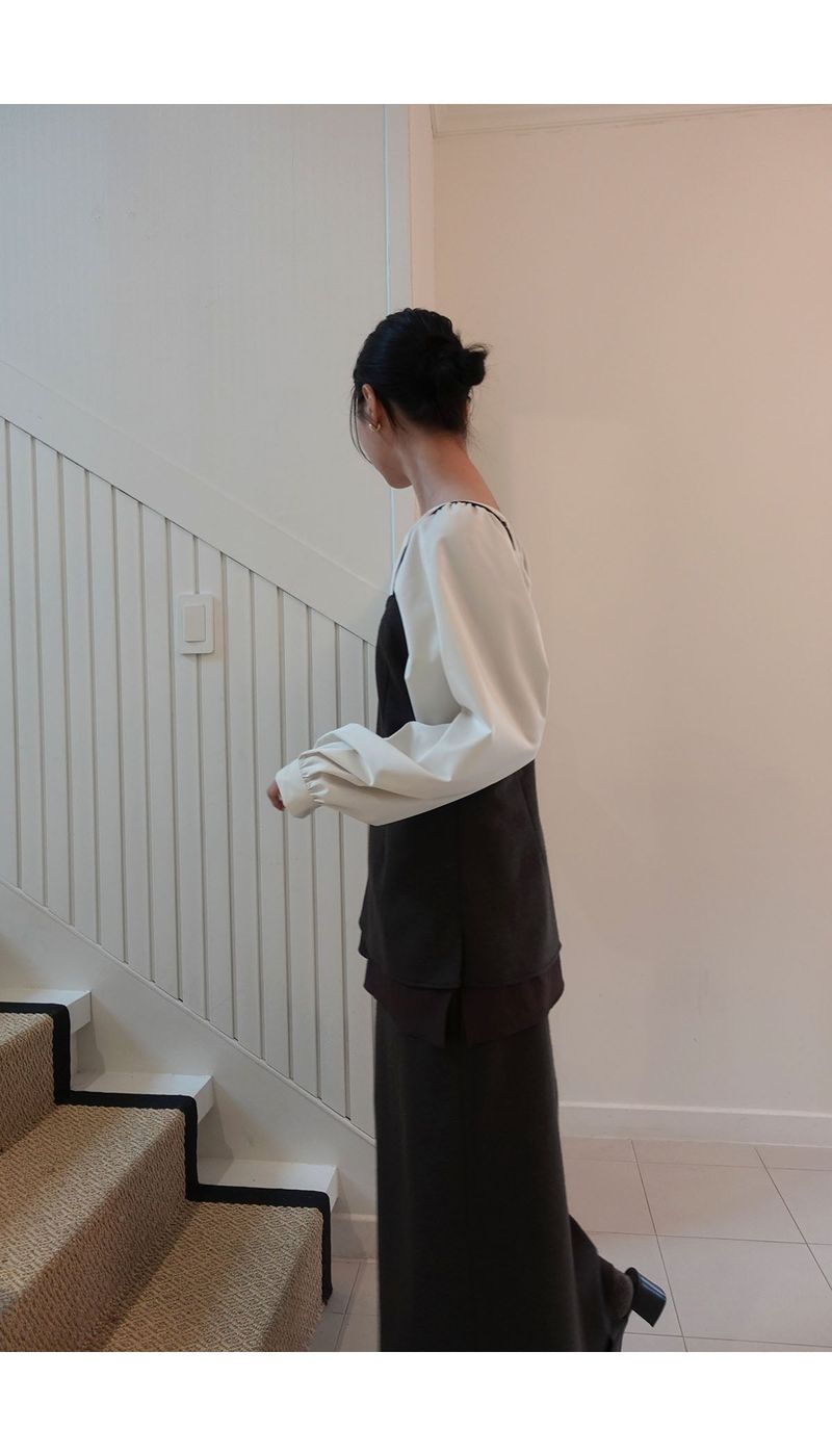 Solitude wool bustier (2C)