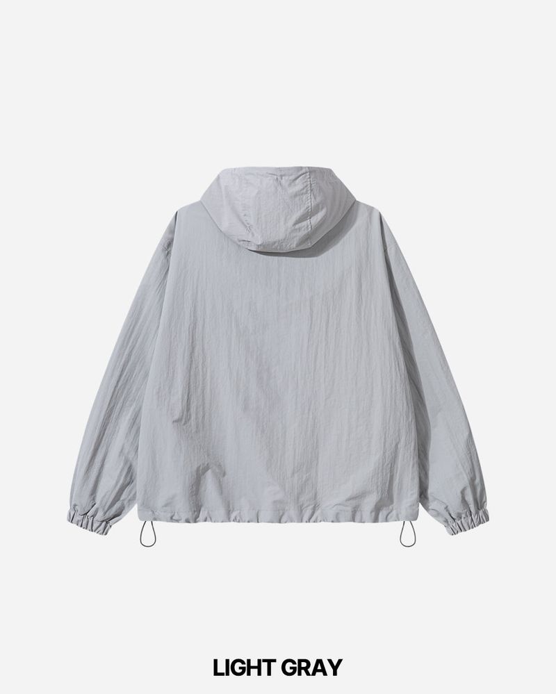 Util Zipper Hood Windbreaker