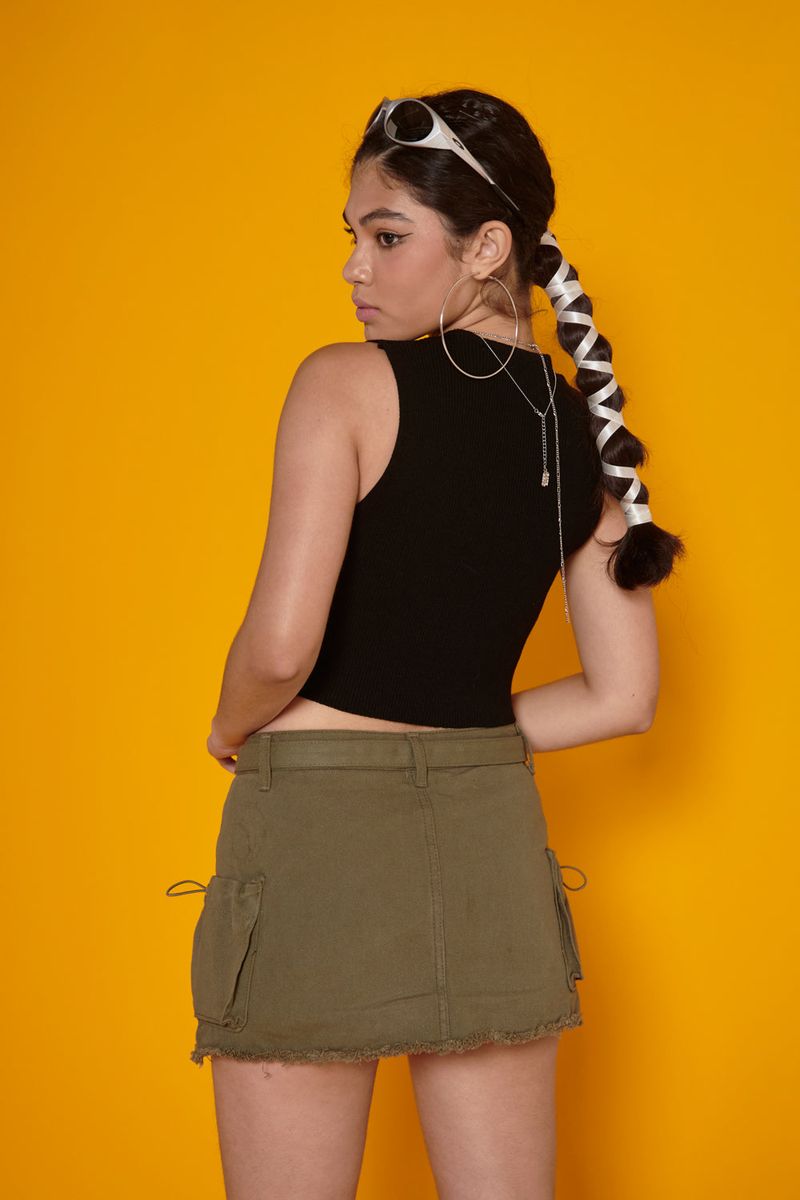 CARGO MINI SKIRT