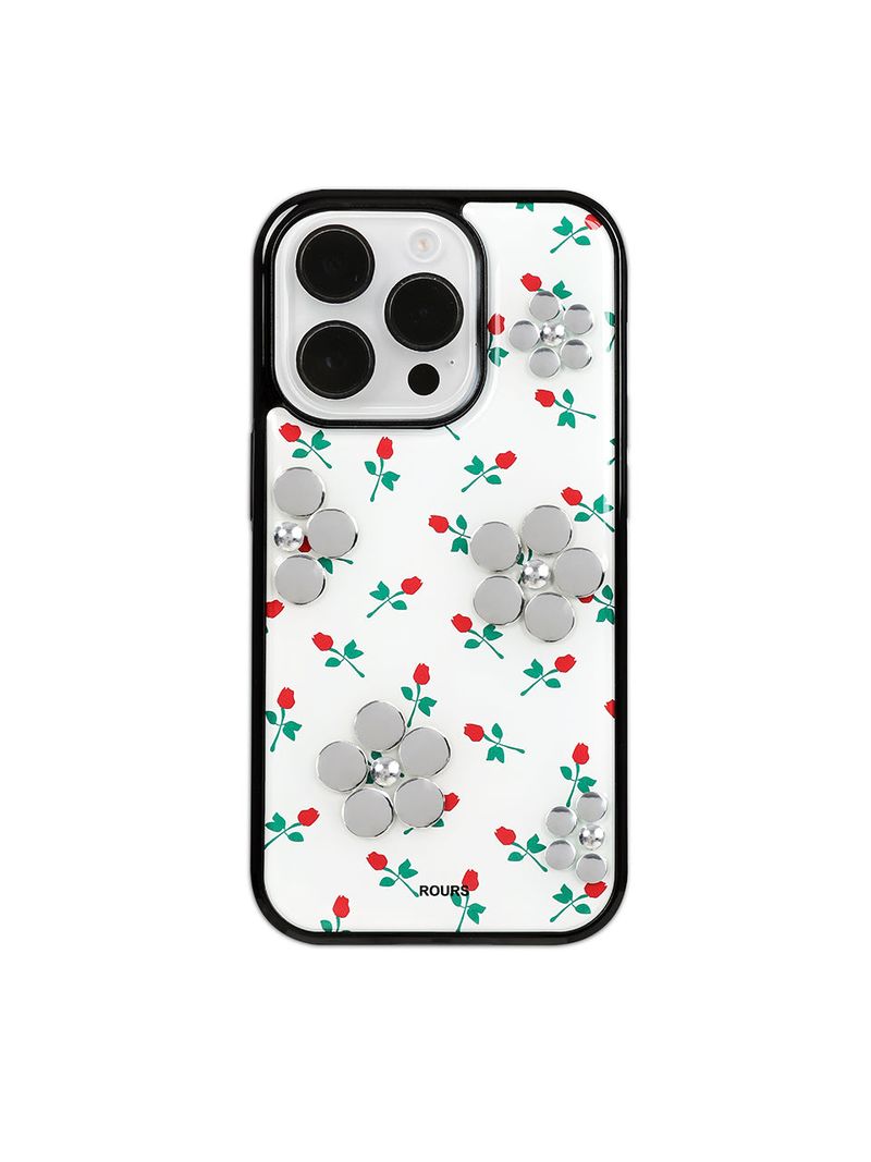 ROURS(ラウォルズ)の「flower stud case (tulip)(Smartphone Accessories)」