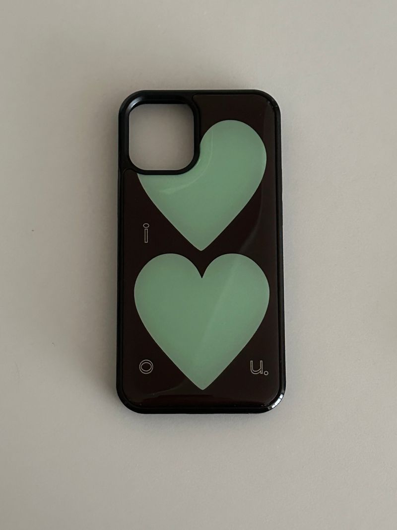 ovethings(オブシング)の「chocolate heart mint case (epoxy)(Smartphone Accessories)」