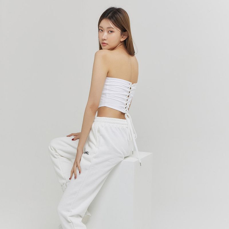 CORSET TUBE TOP WHITE