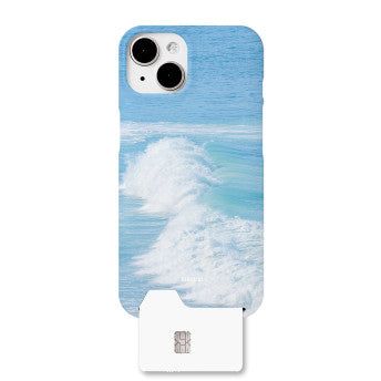 ONCESTUDIO（オンセスタジオ）の「[マットカード] ライトブルークラッシュウェーブフォンケース（スマホグッズ/小物）」