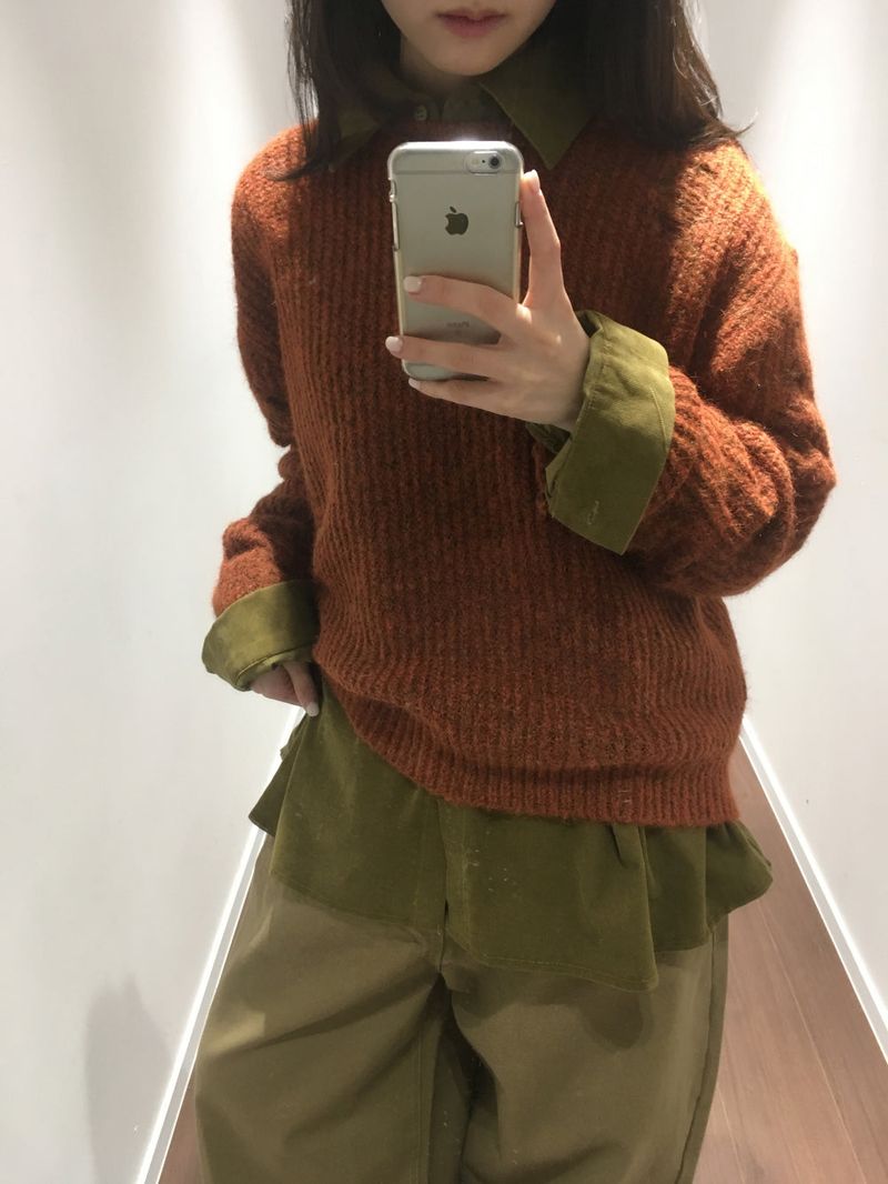 Wool Touch Grunge Knit (4color)