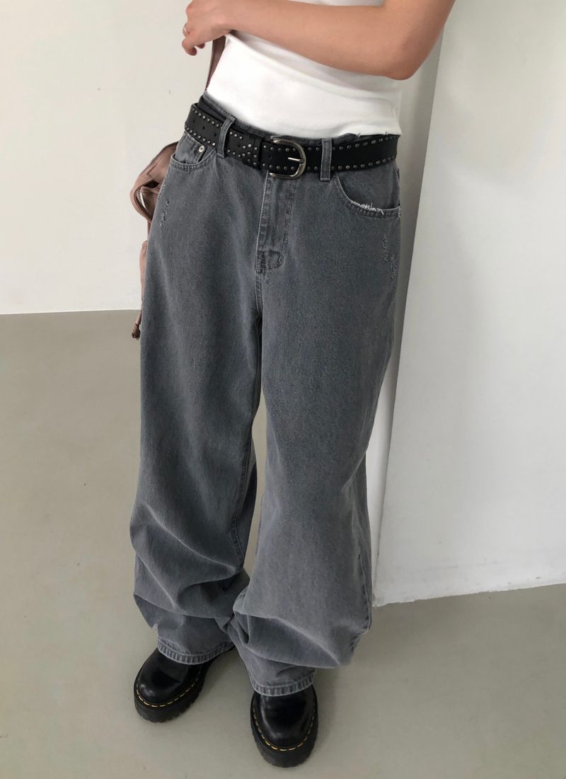 [ORIGINAL] Vine Straight Wide Denim Pants