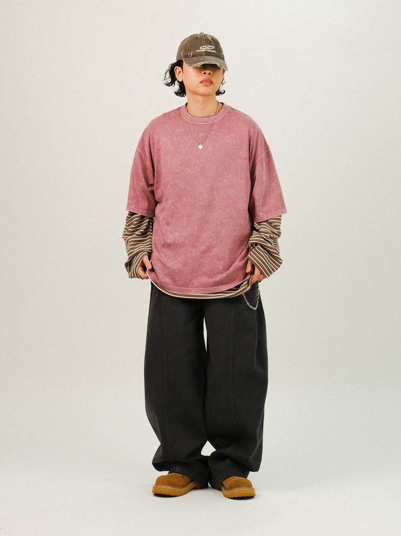 AN Cotton Rivet Balloon Pants
