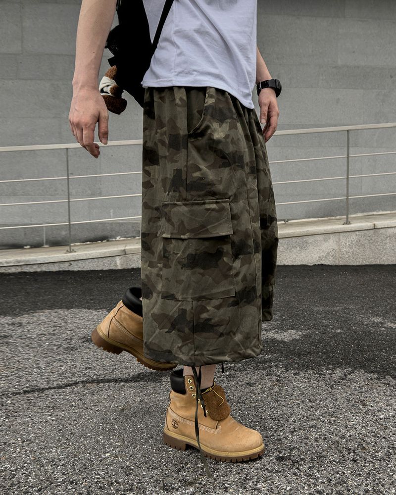 Jeb Military Camo Bermuda Pants