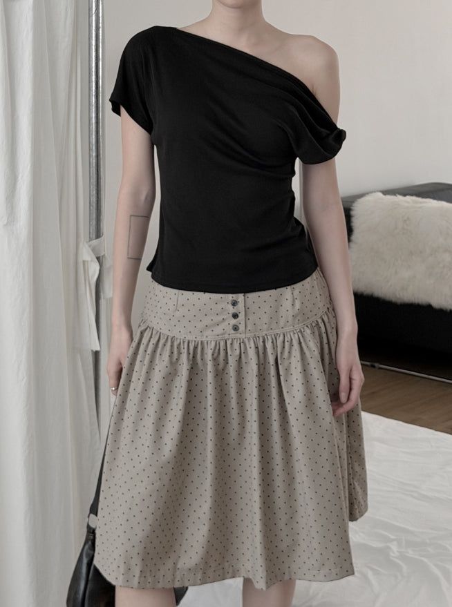 mnem（ムネム）の「Decker Twist One-Off Tee（Tops）」
