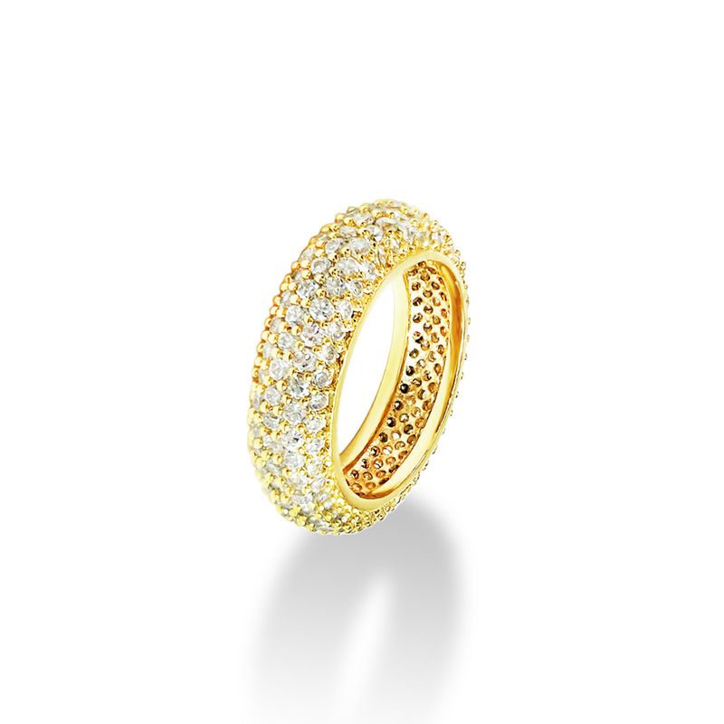 MACIER(マシール)の「Clut Pave Ring (gold)(Accessories)」