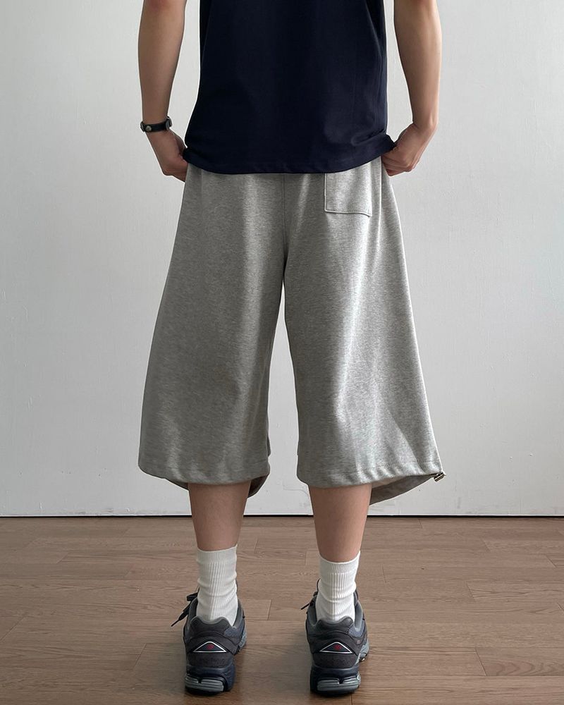 Drop Bermuda Bonded Sweatpants