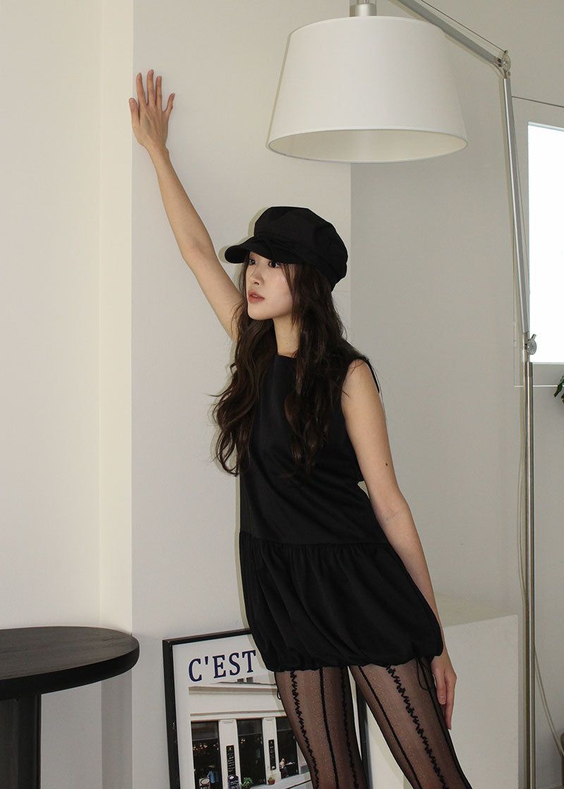 RIBBON BERET CAP