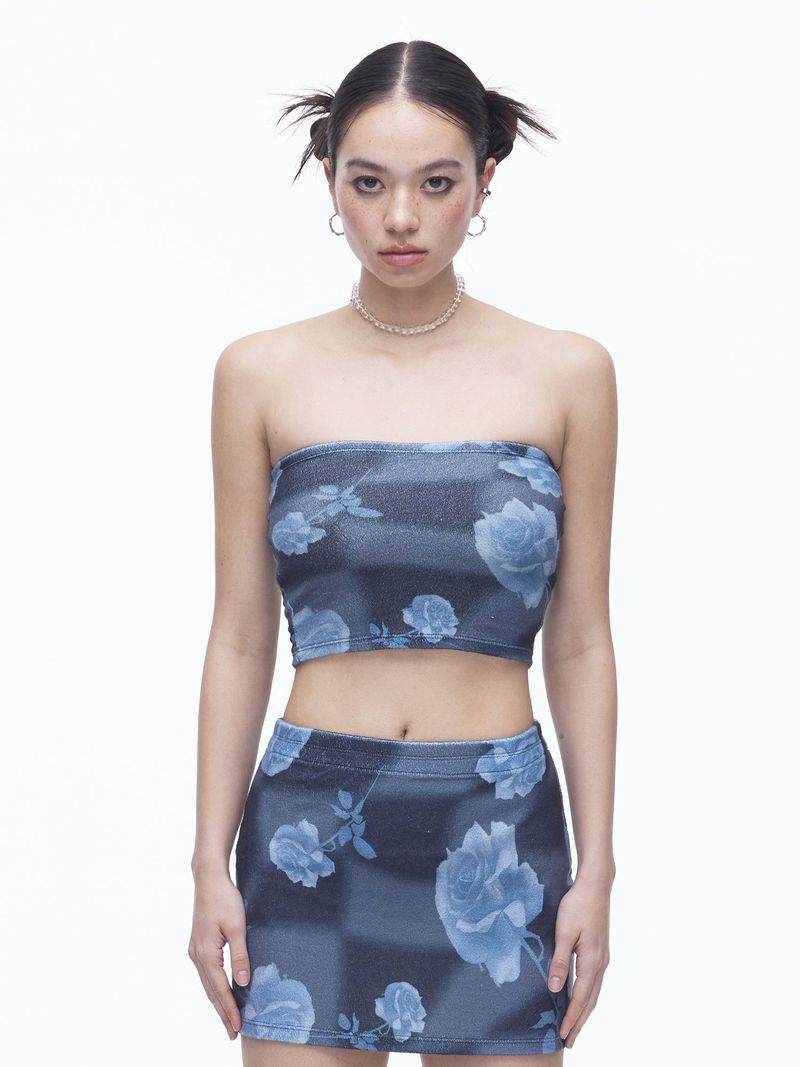 DILETTANTISME(ディレッタンティズム)の「Terry Rose Top(BK)(Tops)」