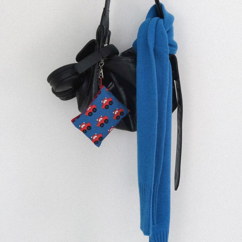 Find Me pattern keyring pouch(mini)