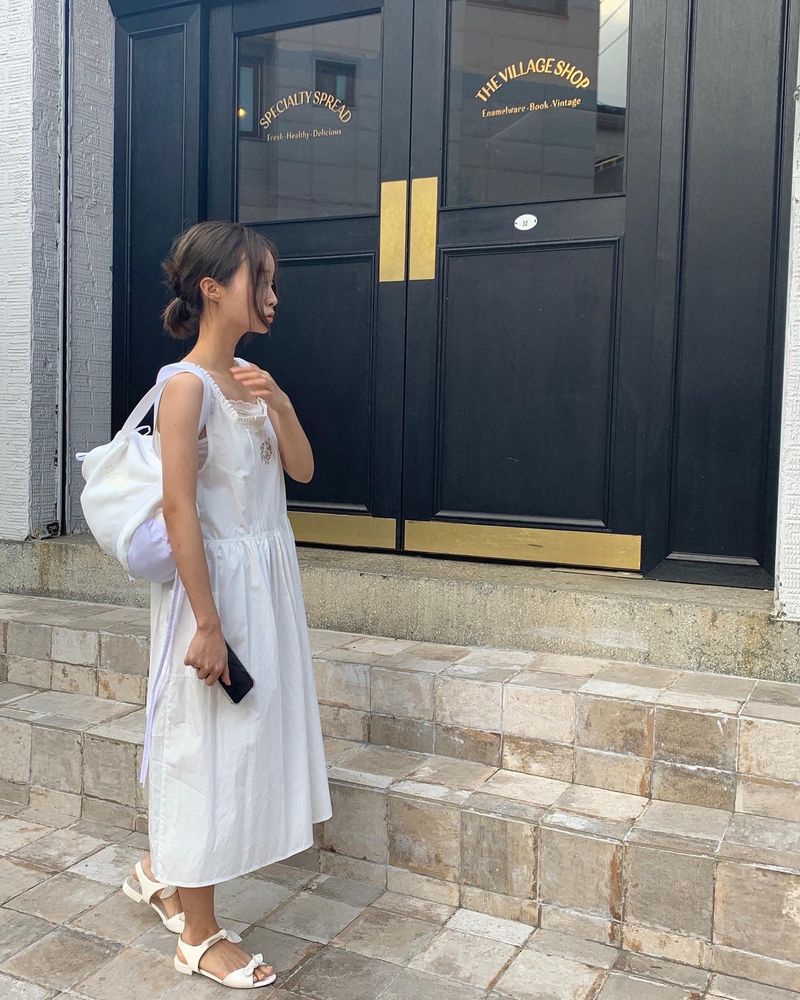 bitteschon ribbon ballet bag
