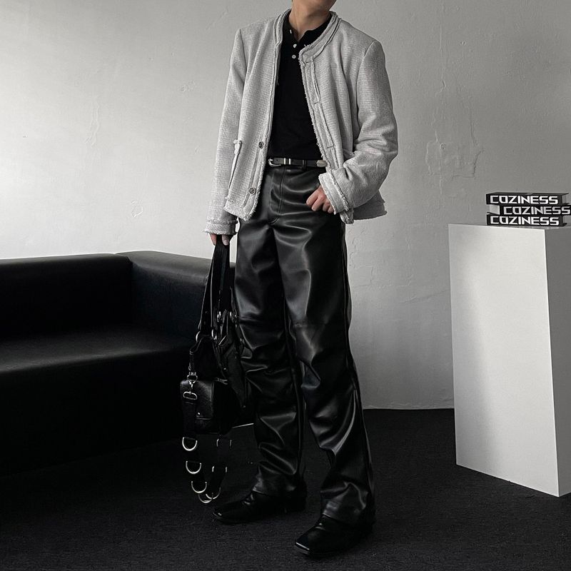YM Division Leather Pants (S ~ L)