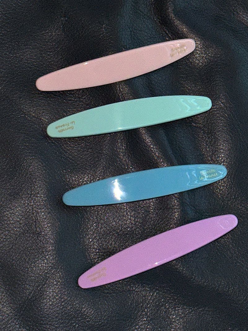 Basic pastel hair pin (4color)